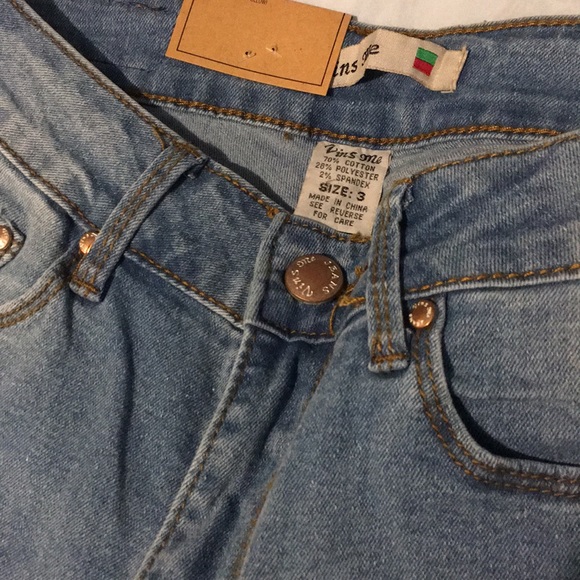 Light washed high waisted jeans - Picture 6 of 7